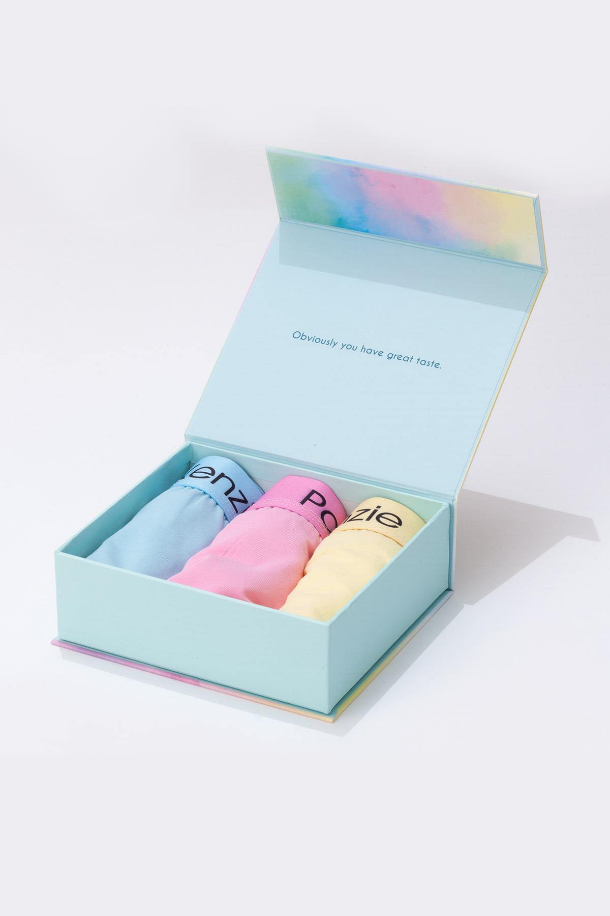 Rainbow Erkek Boxer 3 Adet - Paul Kenzie