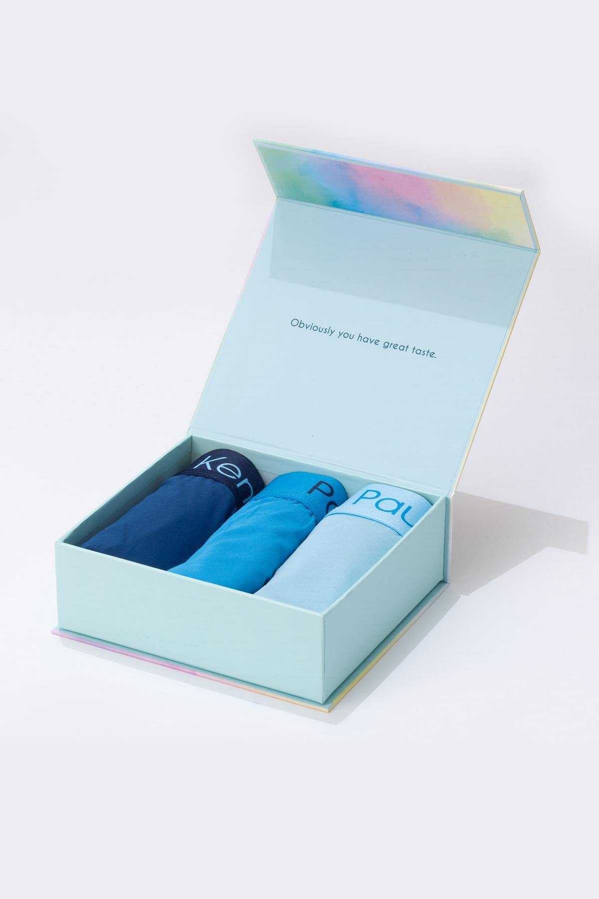 Rainbow Erkek Boxer 3 Adet - Paul Kenzie