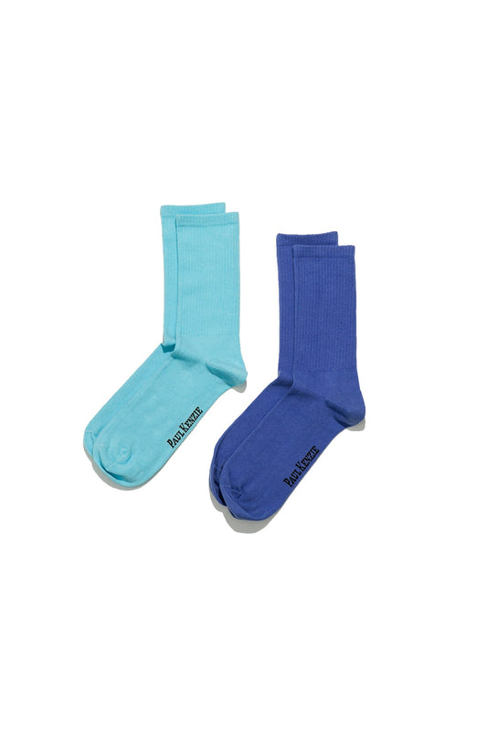 2-Pack Patterned Unisex Socks - Eco Characters - Ocean