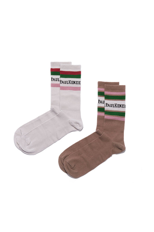 2-Pack Patterned Unisex Socks Vintage Collection - Old Timey