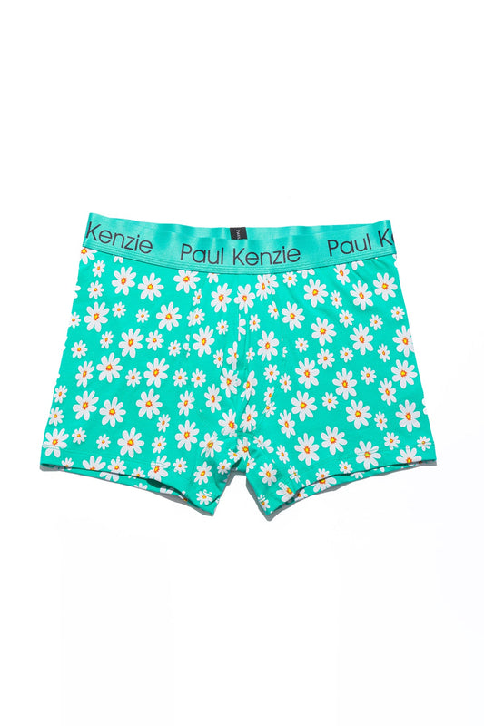 Patterned Men's Boxer - Couple Collection Daisy