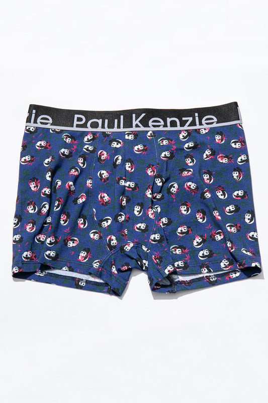 Unique Effect Patterned Men's Boxer - Panda